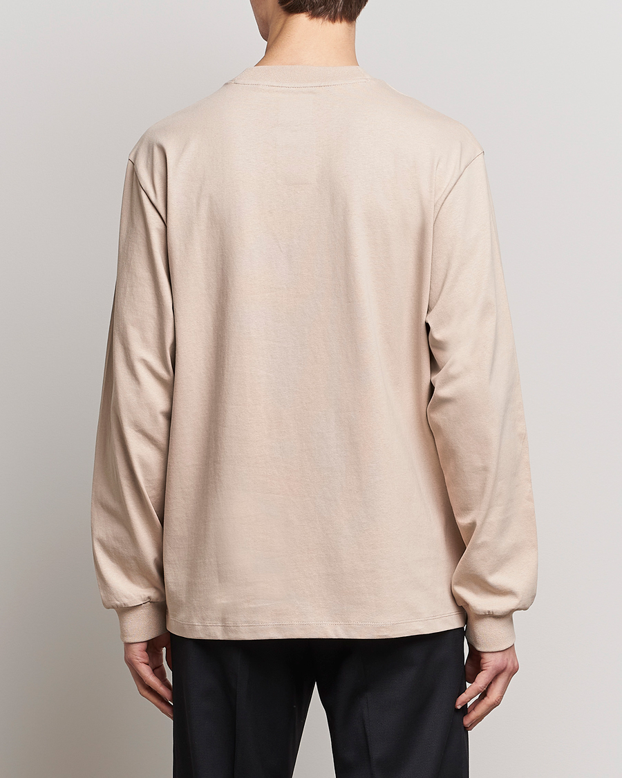 Herre | Trøjer | HUGO | Dotopaxi Logo Crew Neck Sweatshirt Light Beige