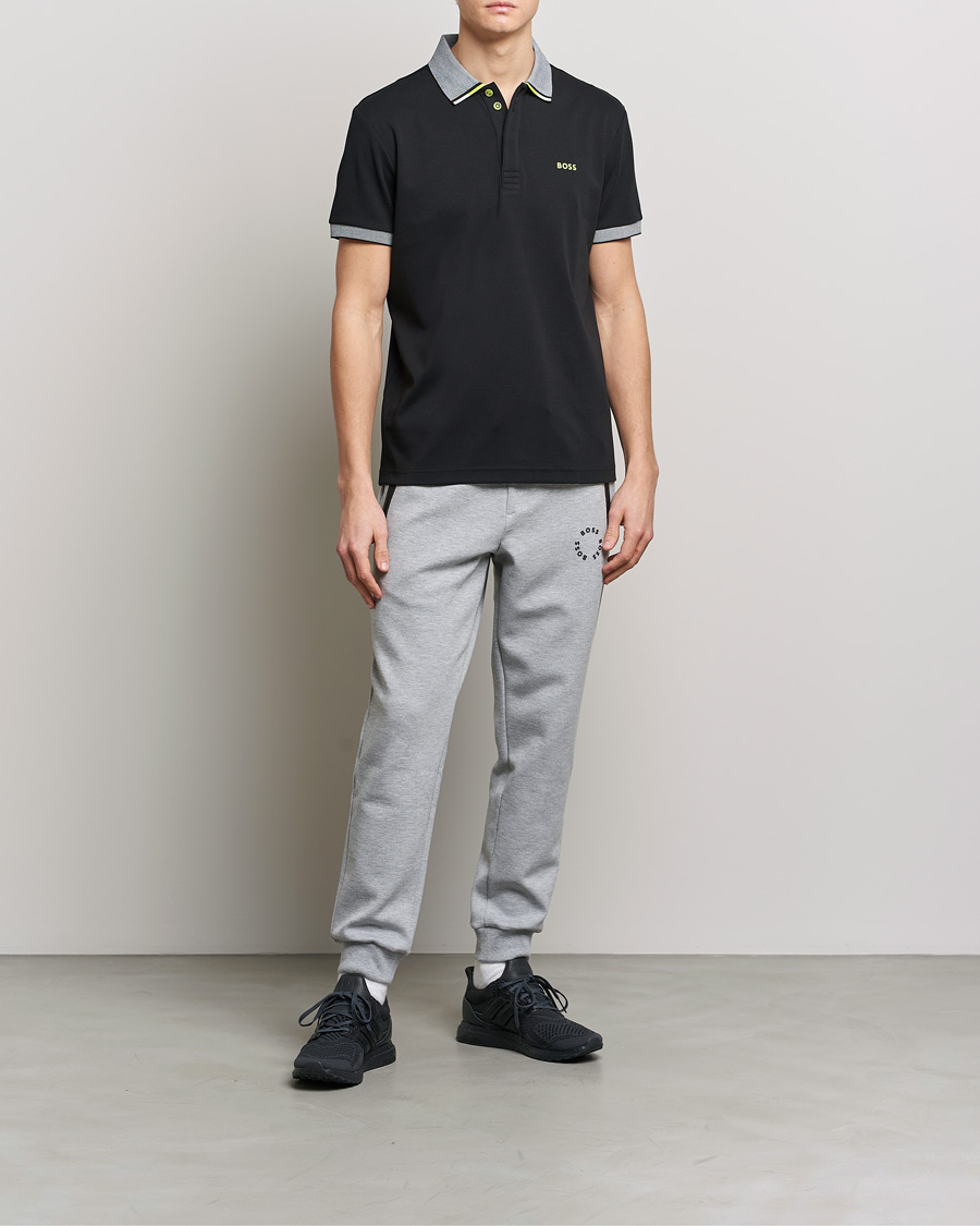 Herre | Polotrøjer | BOSS GREEN | Paddy Performance Piké Black