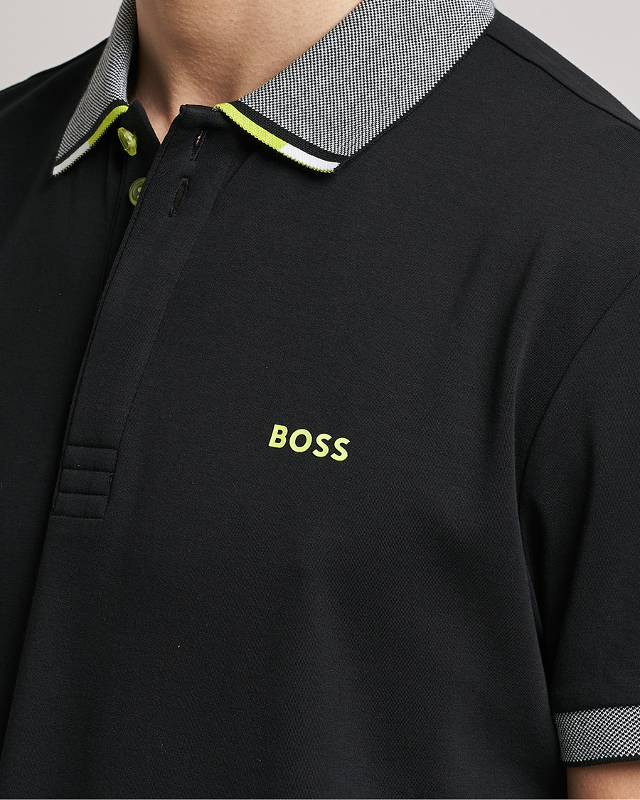 Herre | Polotrøjer | BOSS GREEN | Paddy Performance Piké Black