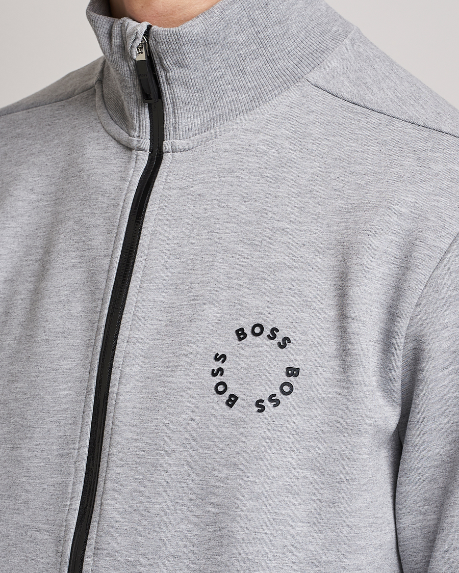 Herre | Trøjer | BOSS GREEN | Skaz Full-Zip Light Grey