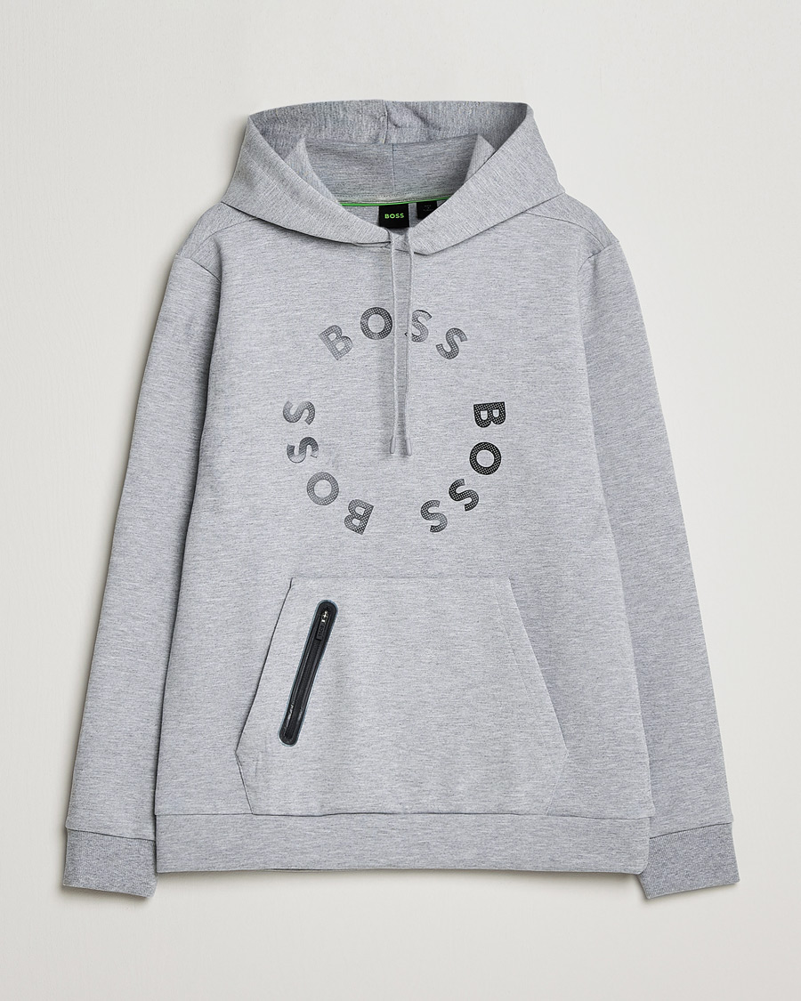 Herre | Trøjer | BOSS GREEN | Soody Hoodie Light Grey