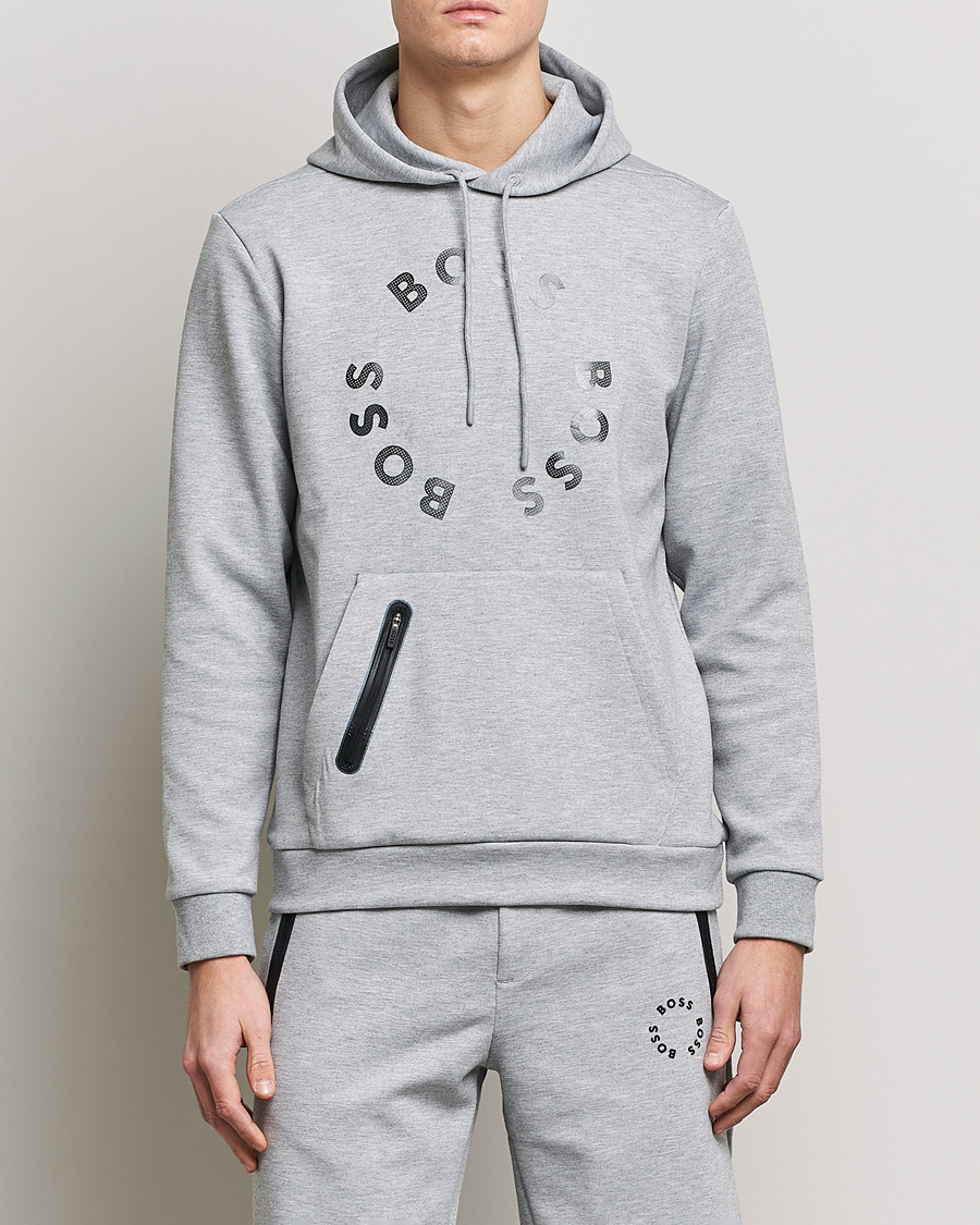 Herre | BOSS GREEN | BOSS GREEN | Soody Hoodie Light Grey