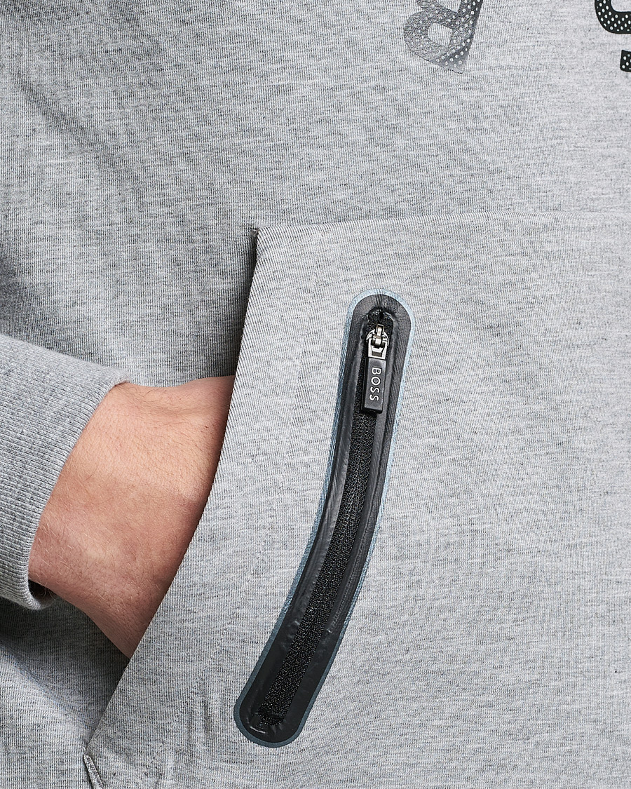 Herre | Trøjer | BOSS GREEN | Soody Hoodie Light Grey