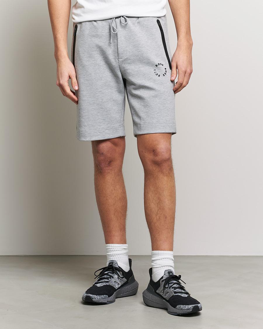 Herre | Shorts | BOSS GREEN | Headlo Sweatshorts Light Grey