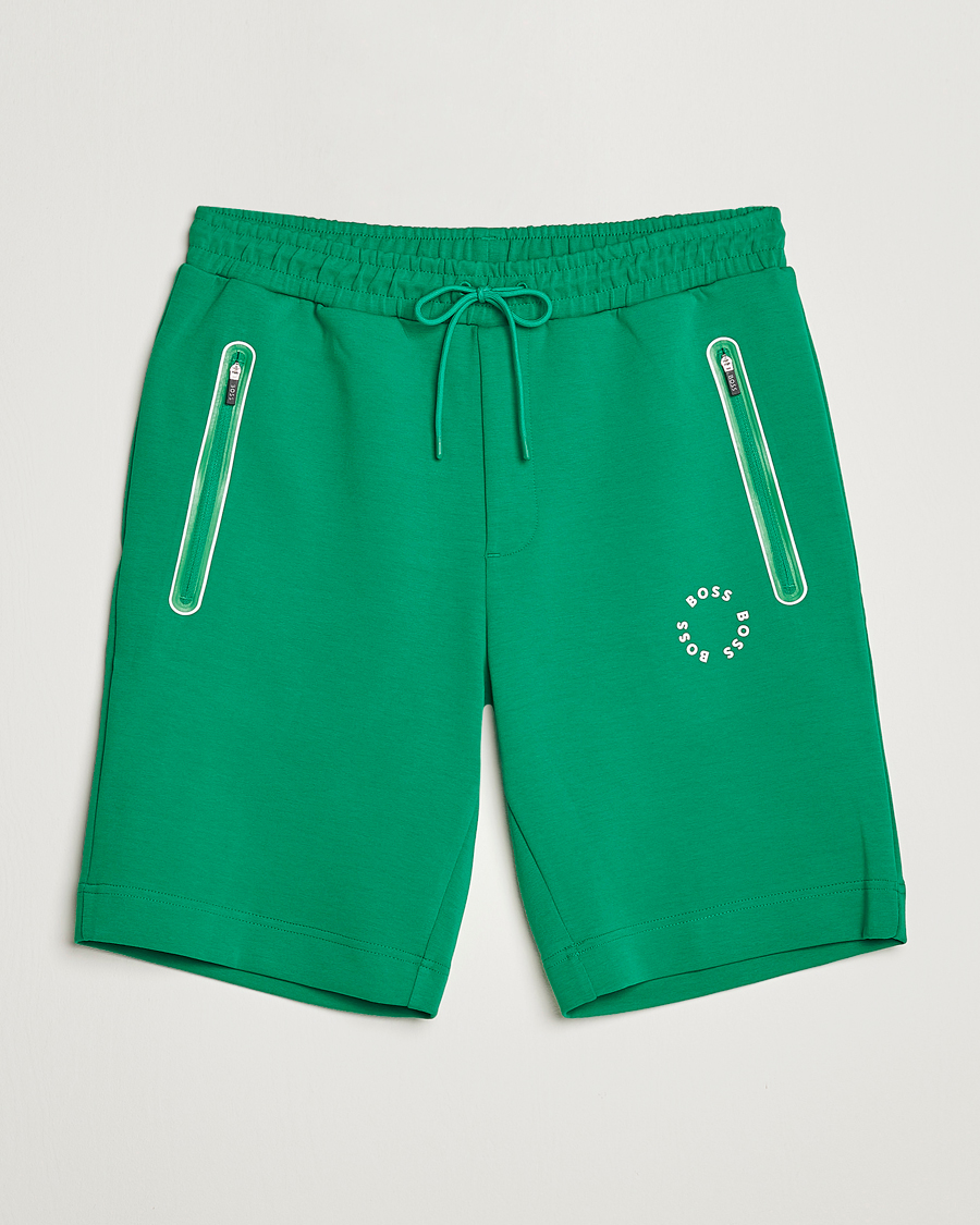 Herre | Shorts | BOSS GREEN | Headlo Sweatshorts Open Green