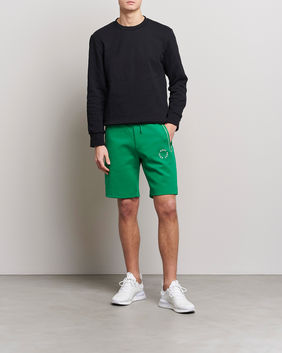 Herre | Shorts | BOSS GREEN | Headlo Sweatshorts Open Green