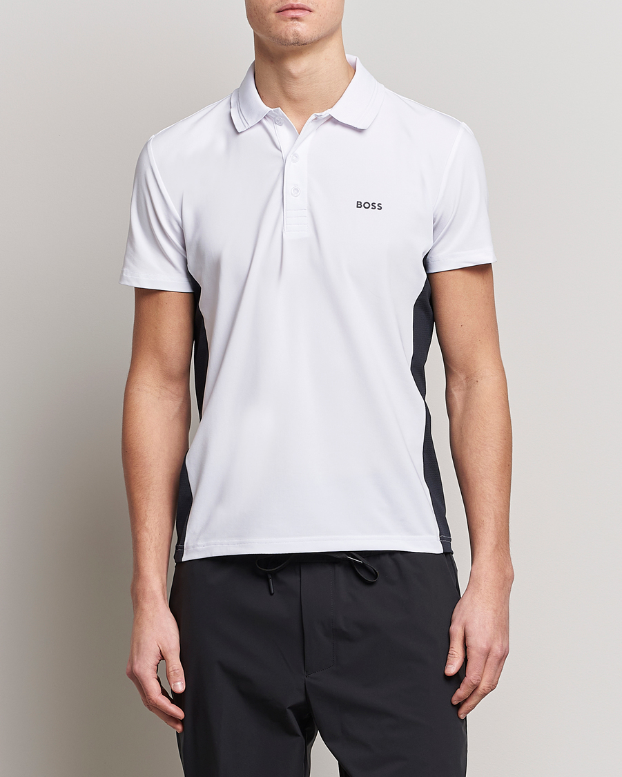 Herre | Polotrøjer | BOSS GREEN | Paddytech Piké White