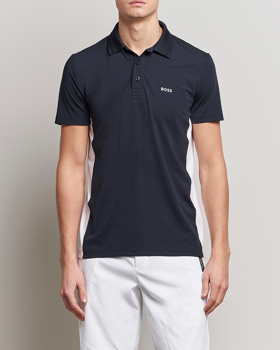 Herre | Polotrøjer | BOSS GREEN | Paddytech Piké Dark Blue