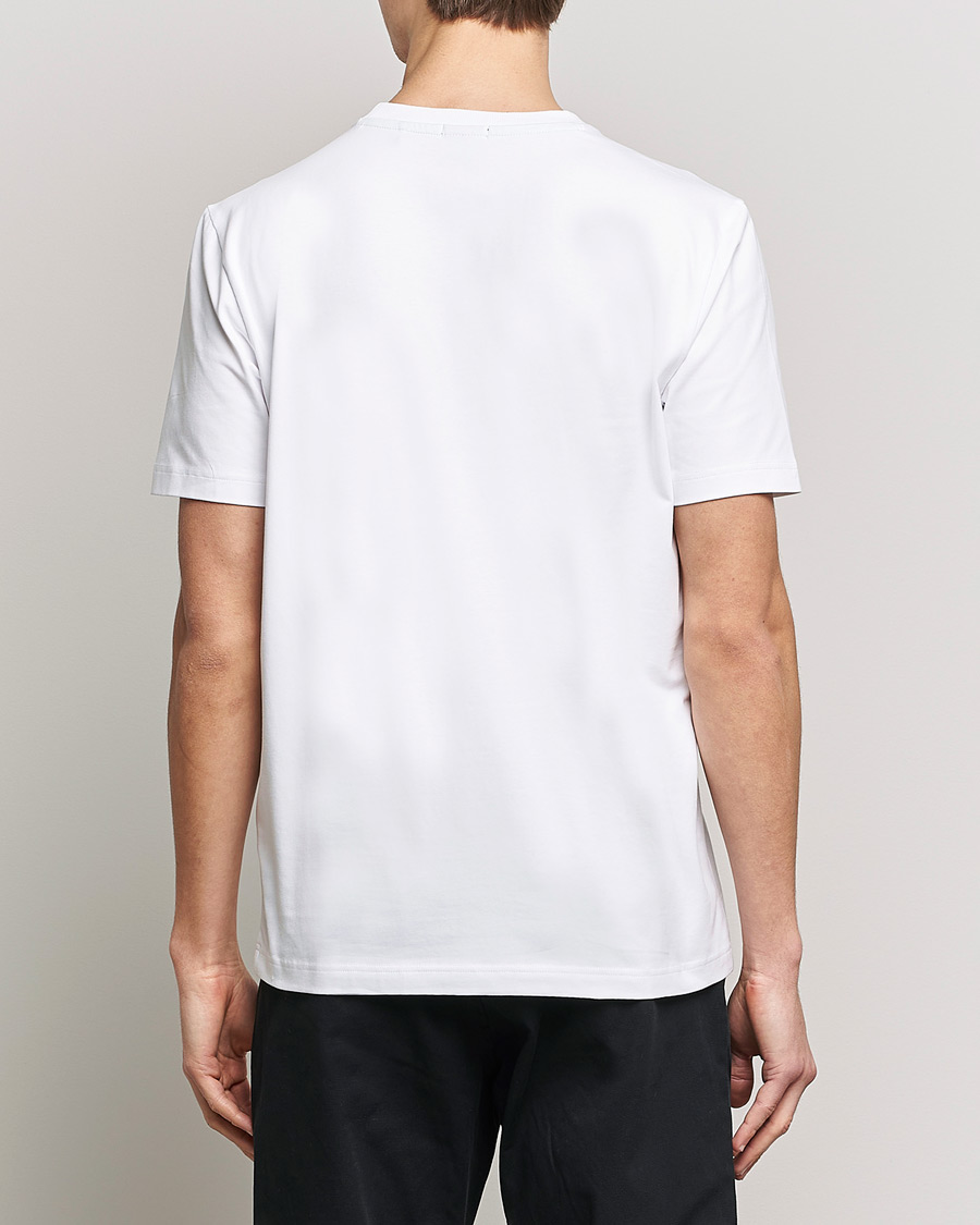 Herre | T-Shirts | BOSS GREEN | Logo Crew Neck T-Shirt White