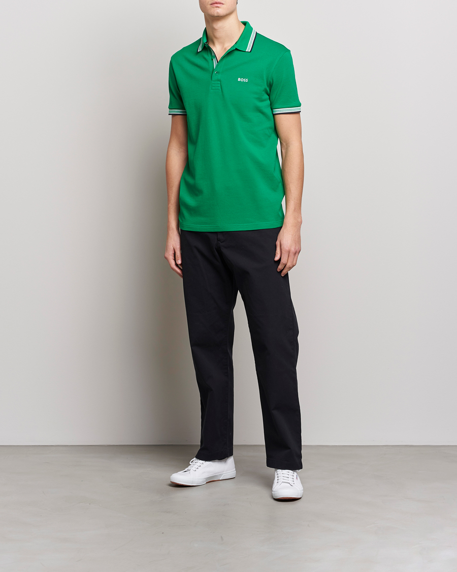 Herre | Polotrøjer | BOSS GREEN | Paddy Piké Open Green