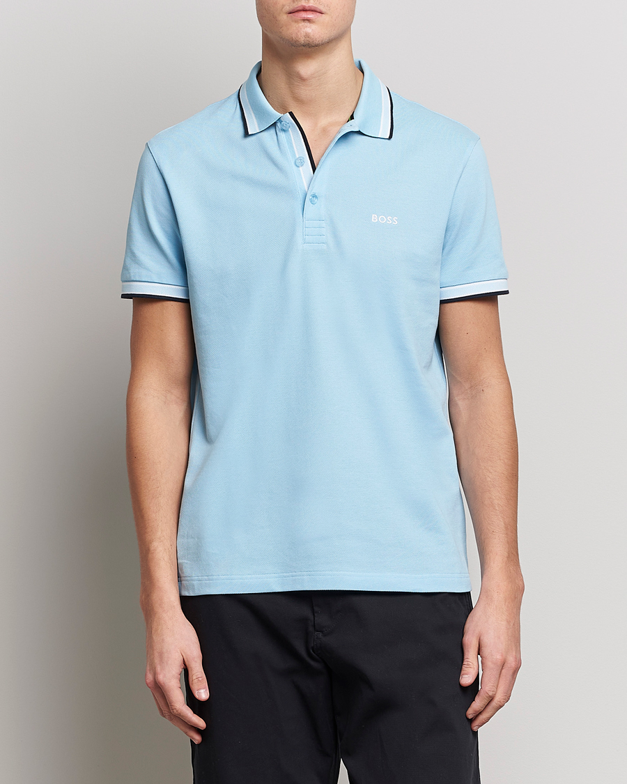 Herre | BOSS GREEN | BOSS GREEN | Paddy Piké Pastel Blue
