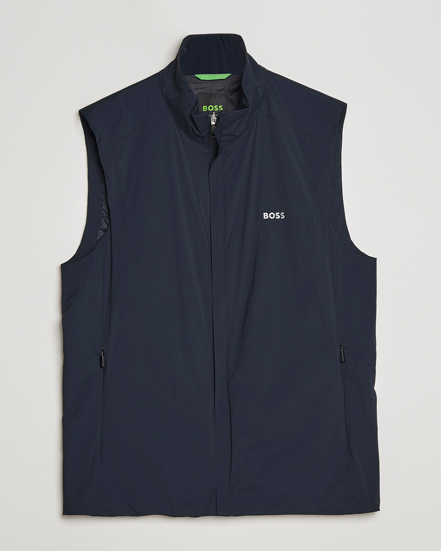 Herre | Veste | BOSS GREEN | Axis Performance Vest Dark Blue