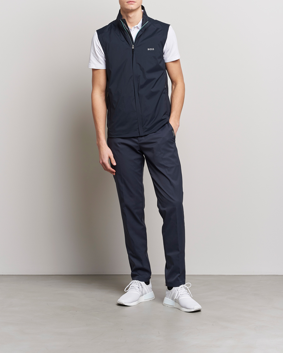 Herre | Veste | BOSS GREEN | Axis Performance Vest Dark Blue