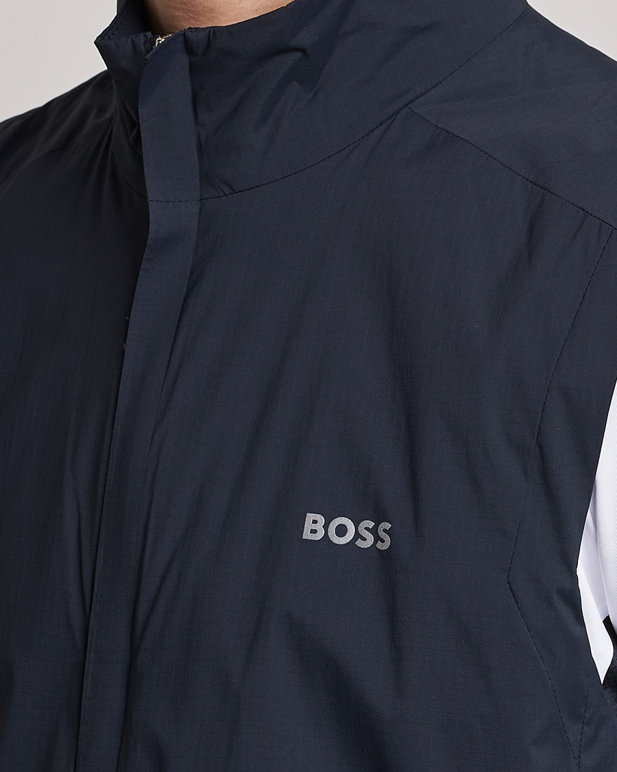 Herre | Veste | BOSS GREEN | Axis Performance Vest Dark Blue
