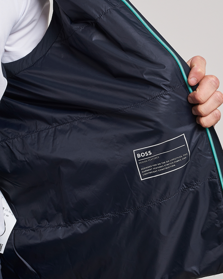 Herre | Veste | BOSS GREEN | Axis Performance Vest Dark Blue