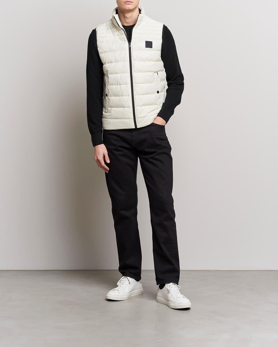 Herre | Veste | BOSS ORANGE | Odeno Down Vest Light Beige