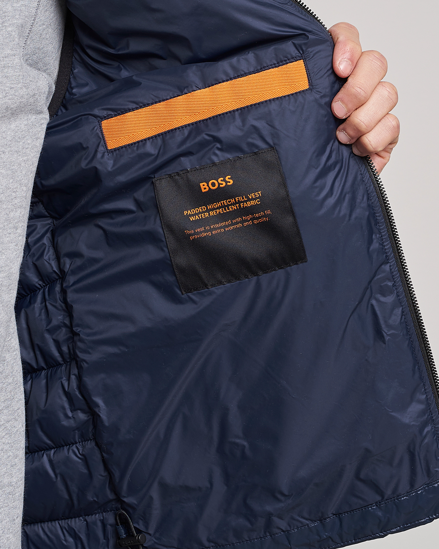 Herre | Veste | BOSS ORANGE | Odeno Down Vest Dark Blue