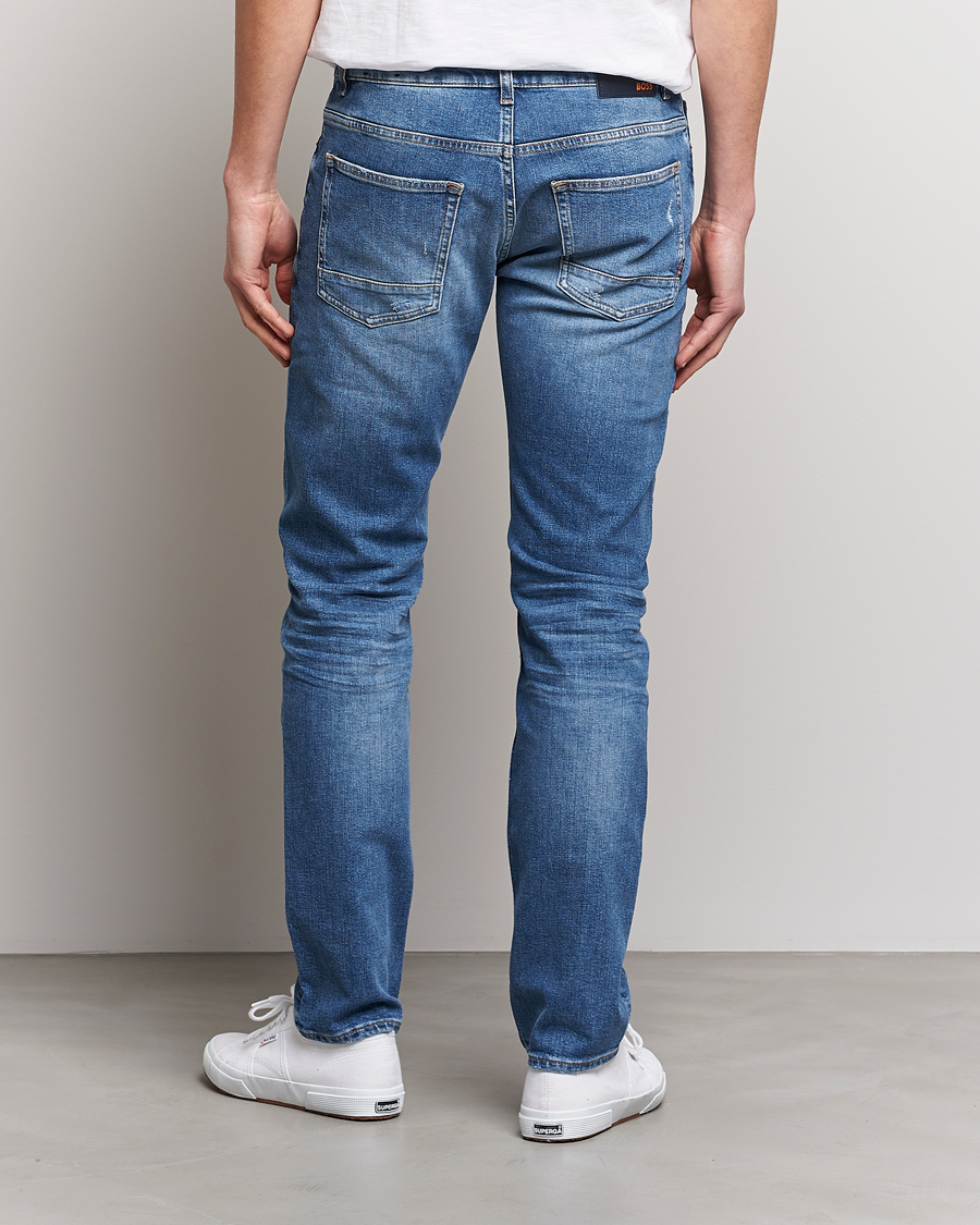 Herre | Jeans | BOSS ORANGE | Delaware Stretch Jeans Light Blue