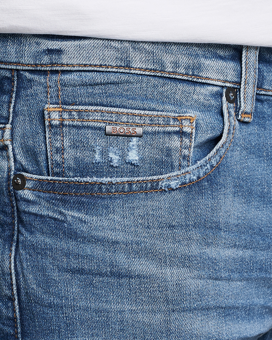 Herre | Jeans | BOSS ORANGE | Delaware Stretch Jeans Light Blue