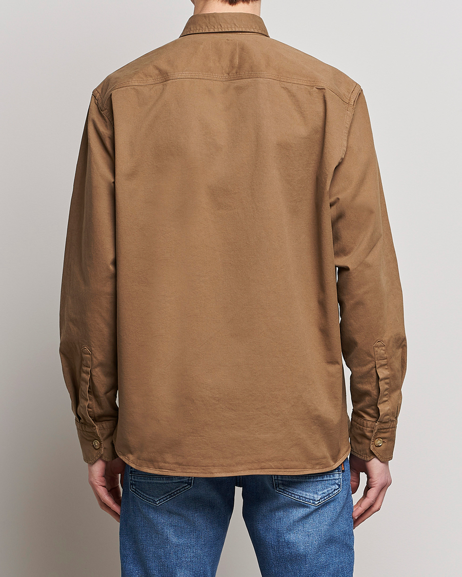 Herre | Skjorter | BOSS ORANGE | Lisel Pocket Overshirt Open Beige