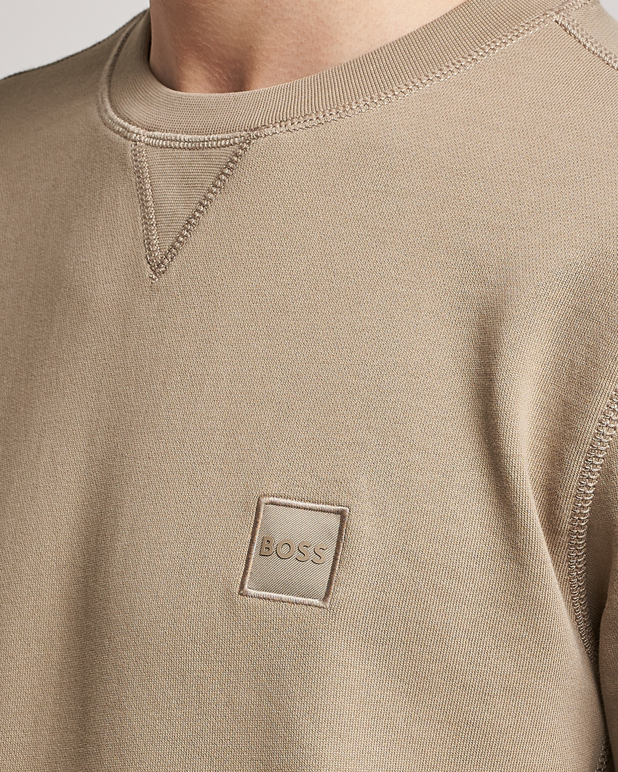 Herre | Trøjer | BOSS ORANGE | Westart Logo Sweatshirt Medium Beige