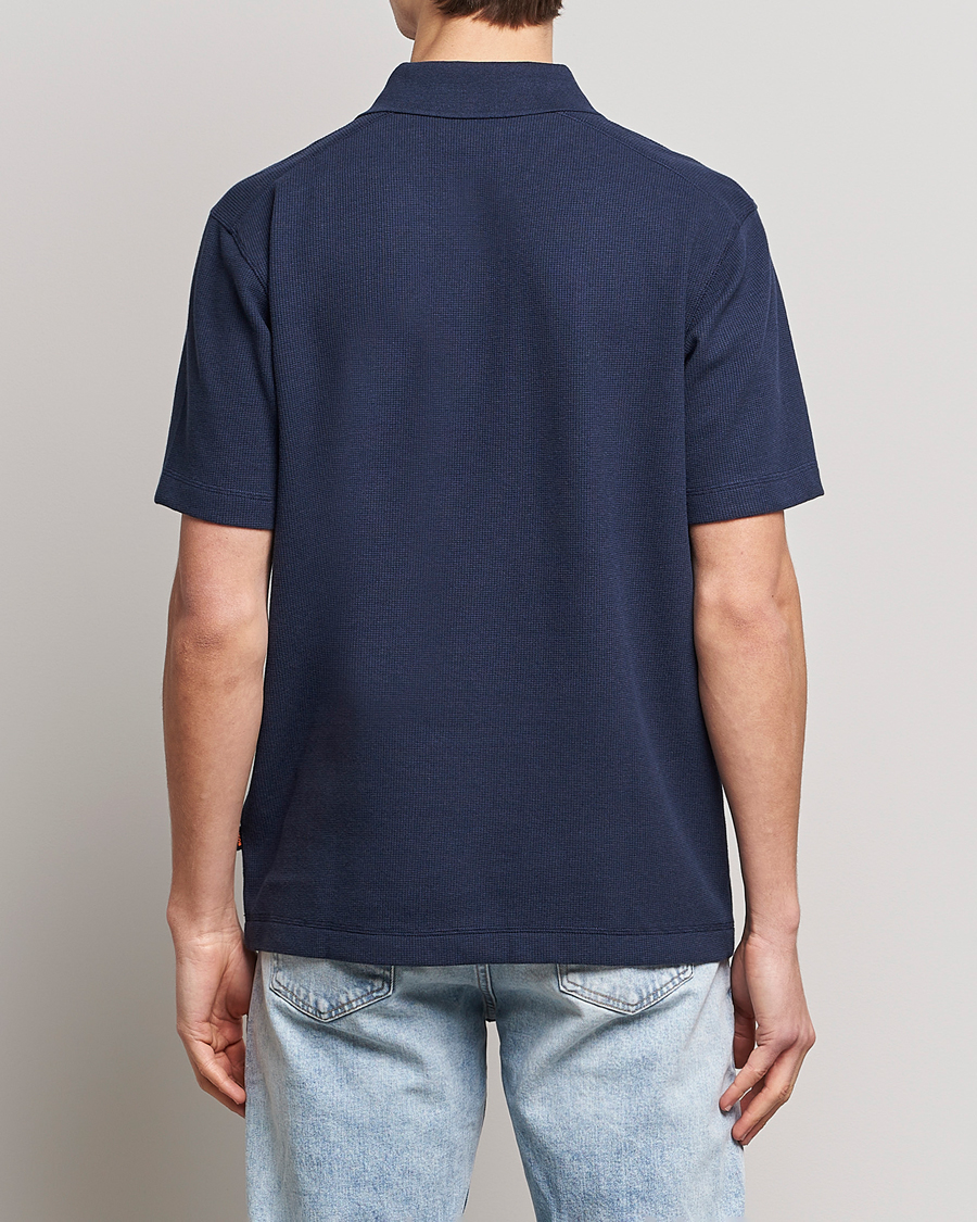 Herre | Polotrøjer | BOSS ORANGE | Petempesto Knitted Polo Dark Blue