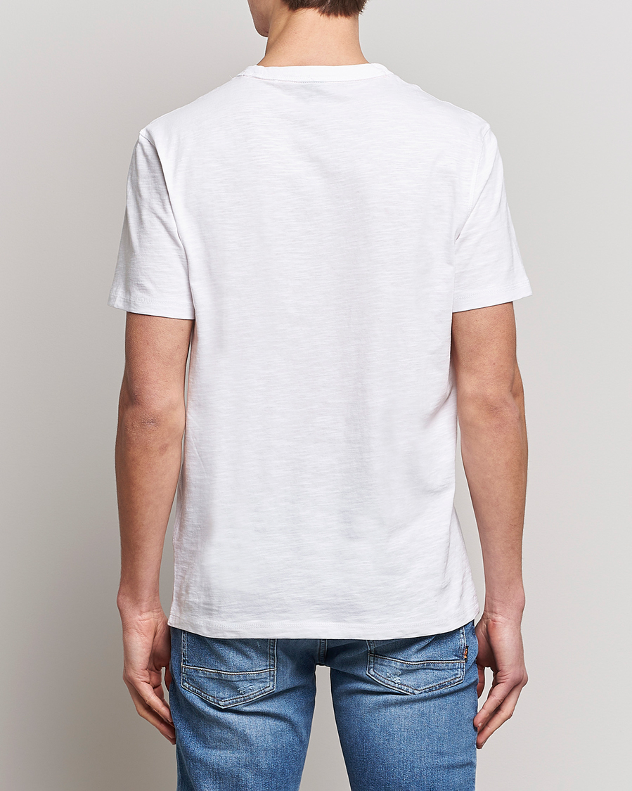 Herre | T-Shirts | BOSS ORANGE | Tegood Slub Crew Neck T-Shirt White