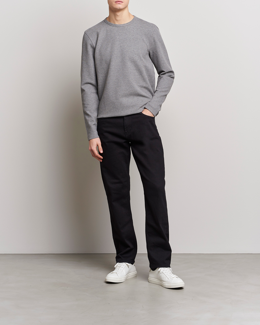 Herre | Trøjer | BOSS ORANGE | Tempesto Sweater Light Grey