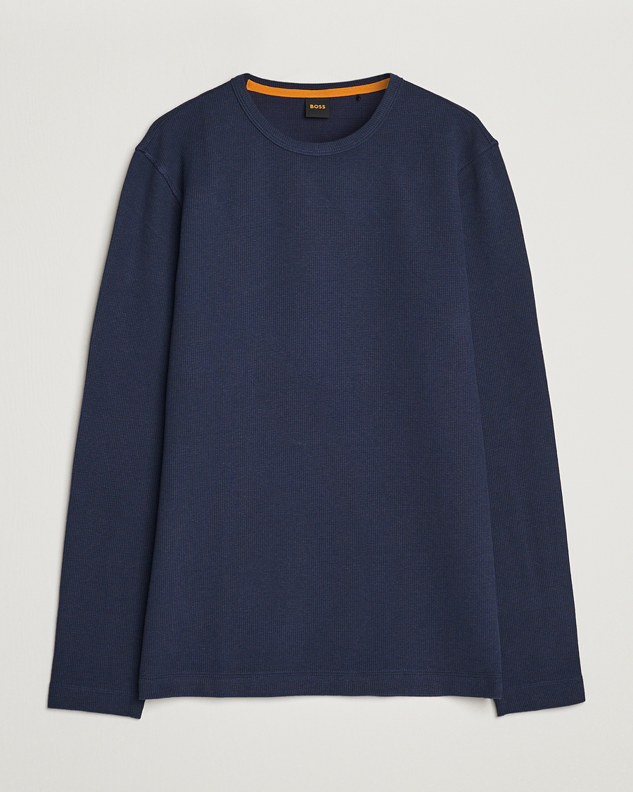 Herre | Trøjer | BOSS ORANGE | Tempesto Sweater Dark Blue