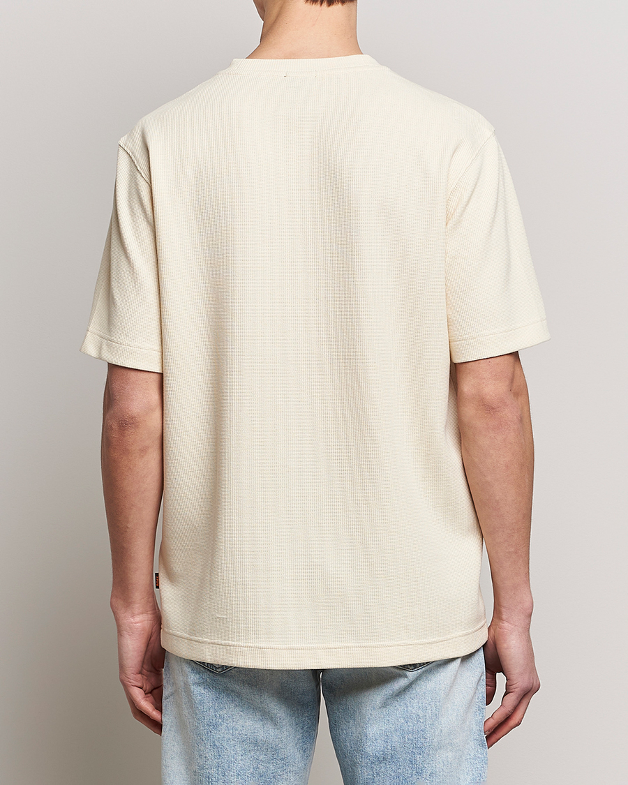 Herre | T-Shirts | BOSS ORANGE | Tempesto Knitted Crew Neck T-Shirt Light Beige
