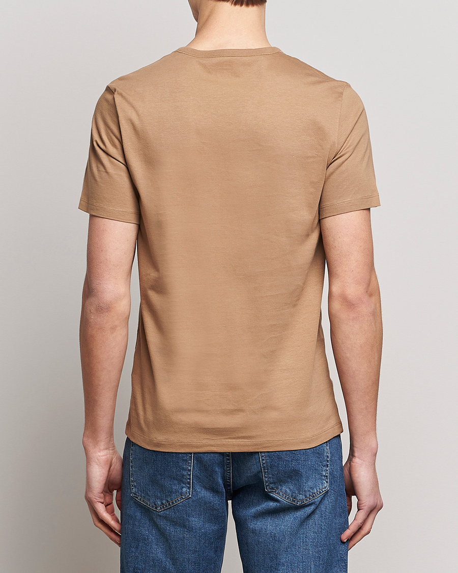 Herre | T-Shirts | BOSS BLACK | 3-Pack Crew Neck T-Shirt Beige/White/Black