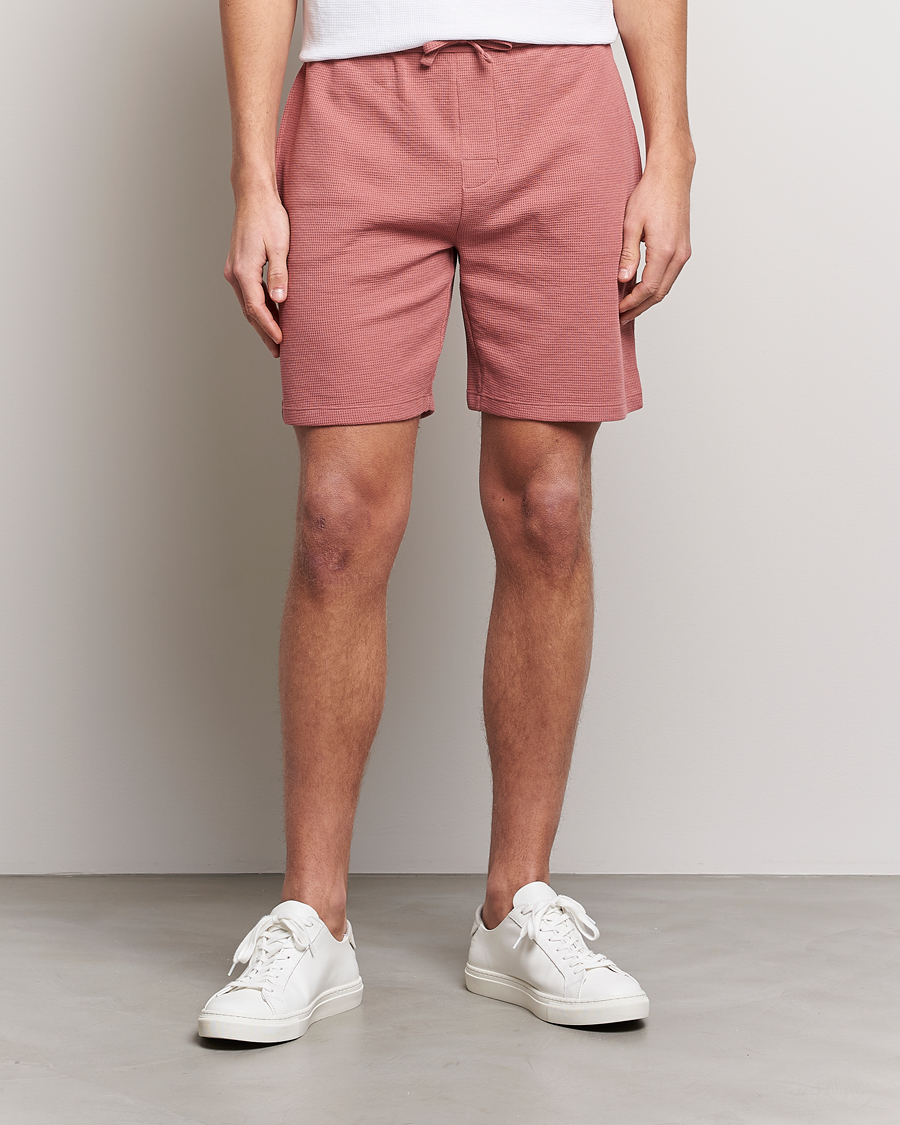 Herre | Shorts | BOSS BLACK | Waffle Logo Shorts Open Pink