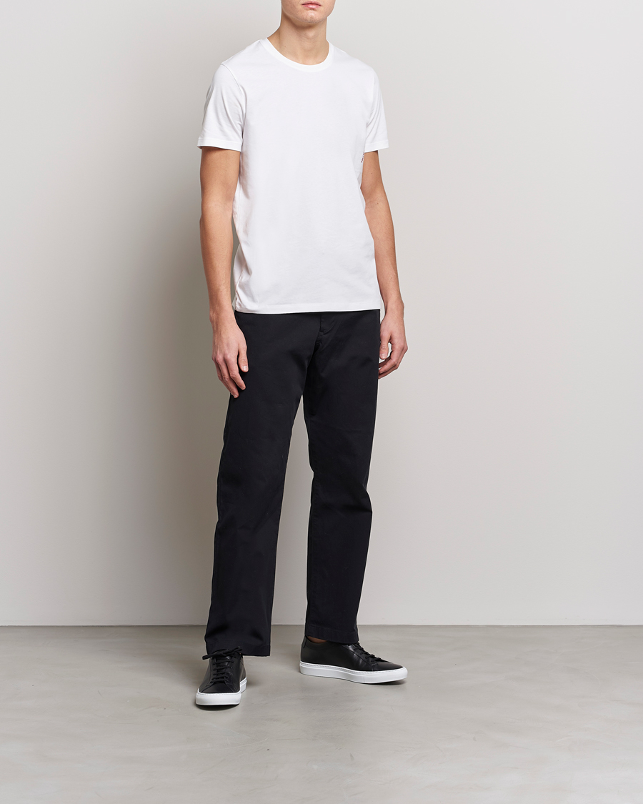 Herre | T-Shirts | HUGO | 2-Pack Logo Crew Neck T-Shirt White