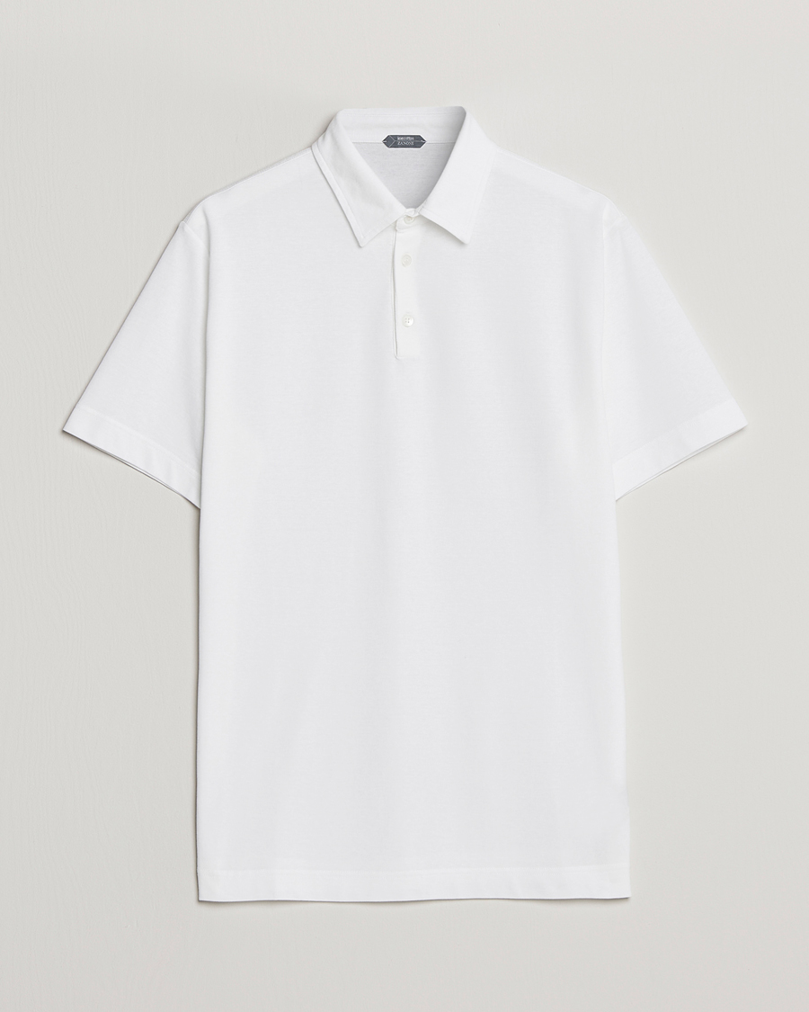 Herre | Polotrøjer | Zanone | Ice Cotton Polo White