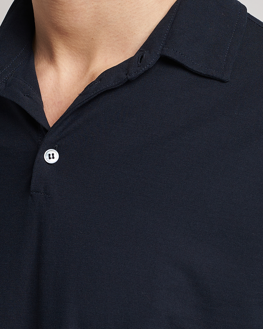 Herre | Polotrøjer | Zanone | Ice Cotton Polo Navy