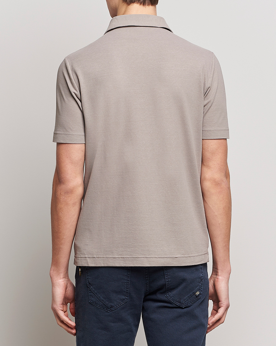 Herre | Polotrøjer | Zanone | Ice Cotton Polo Beige