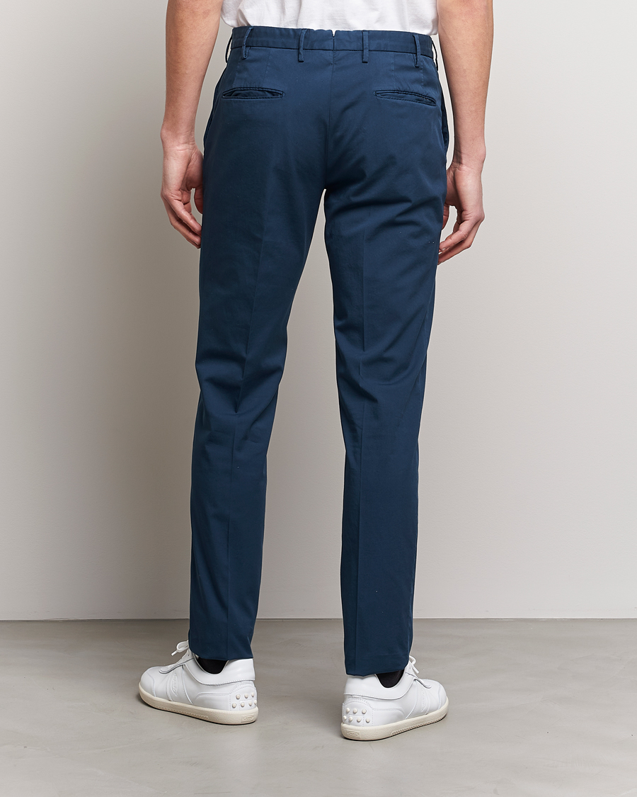 Herre | Bukser | Incotex | Slim Fit Chinolino Trousers Navy