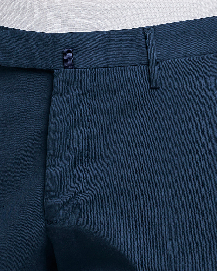 Herre | Bukser | Incotex | Slim Fit Chinolino Trousers Navy