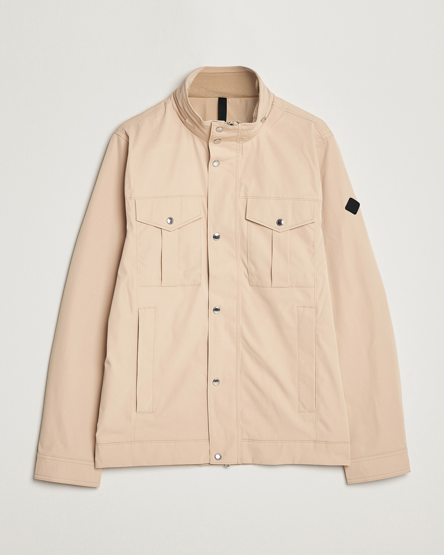 Herre | Jakker | J.Lindeberg | Bailey Field Jacket Safari Beige