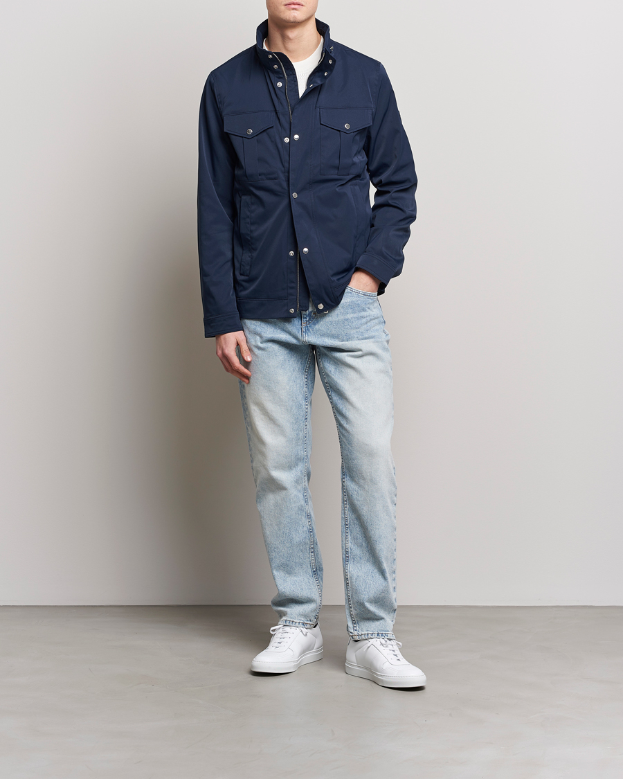 Herre | Jakker | J.Lindeberg | Bailey Field Jacket Navy