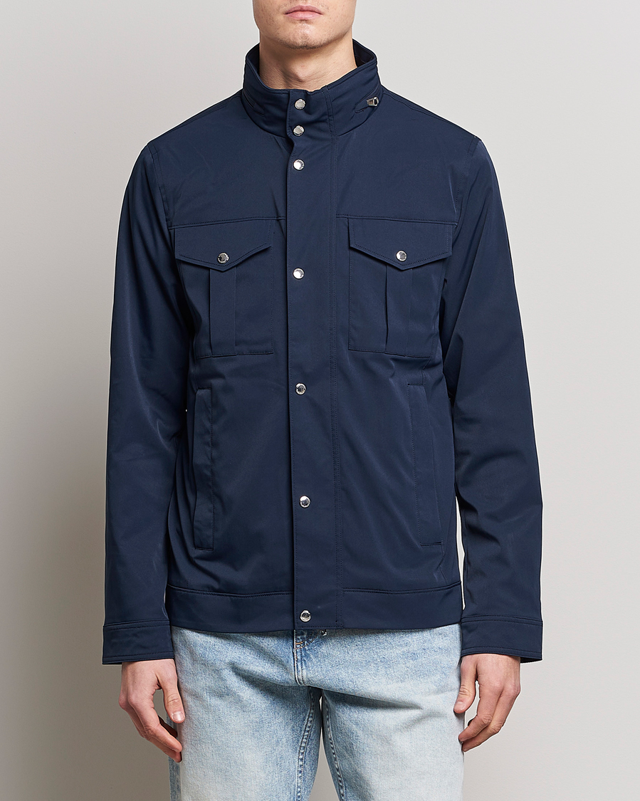 Herre | Jakker | J.Lindeberg | Bailey Field Jacket Navy