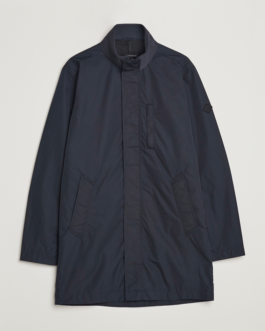 Herre | Jakker | J.Lindeberg | Terry Poly Coat Navy