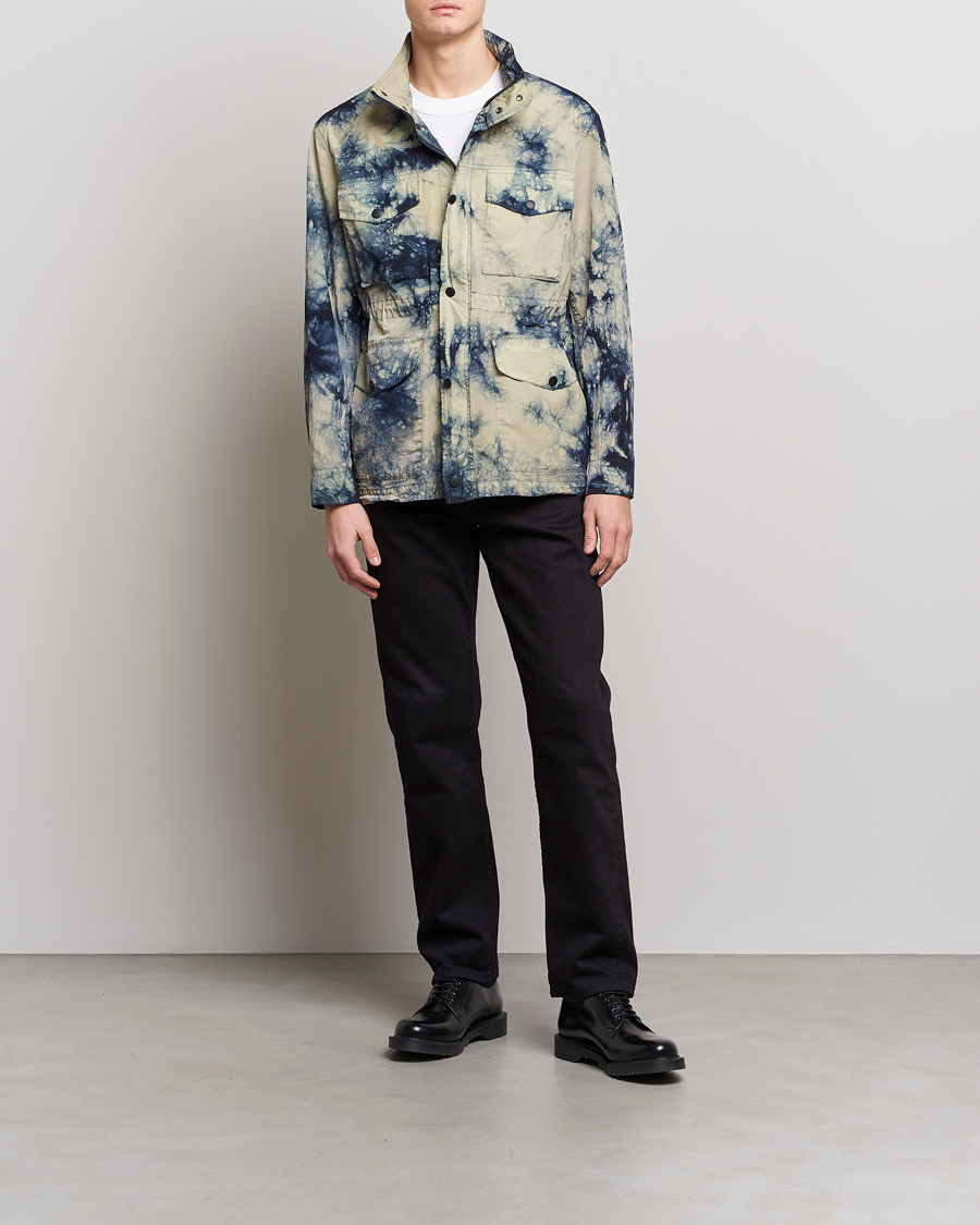 Herre | Jakker | J.Lindeberg | Hayes Tie Dye Recycled Nylon Field Jacket Aloe