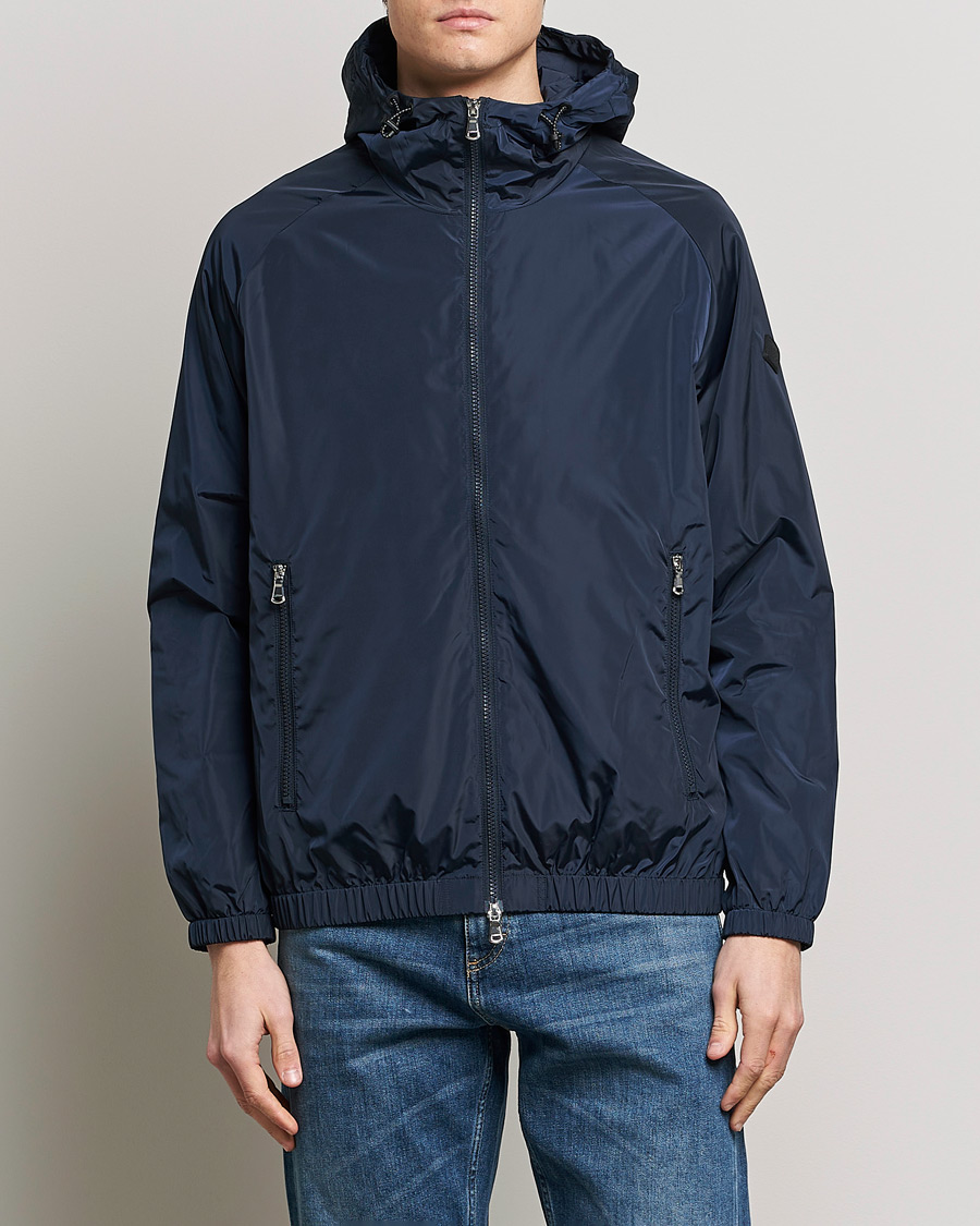 Herre | Jakker | J.Lindeberg | Trace Solid Padded Poly Jacket Navy