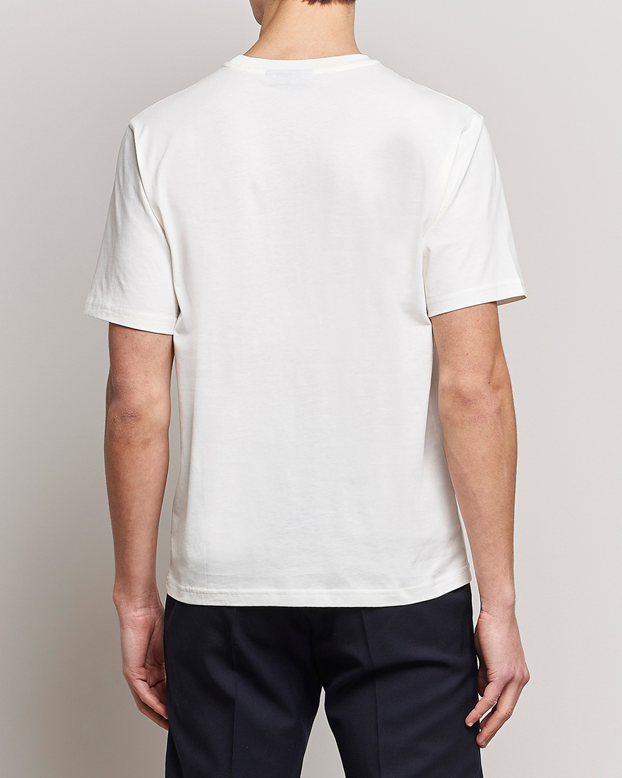Herre | T-Shirts | J.Lindeberg | Dale Organic Cotton Patch T-Shirt Cloud White