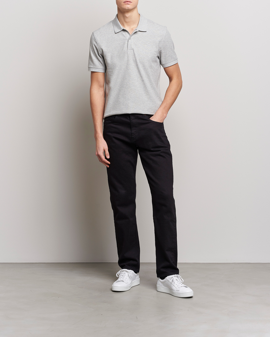 Herre | Polotrøjer | J.Lindeberg | Troy Clean Polo Light Grey Melange