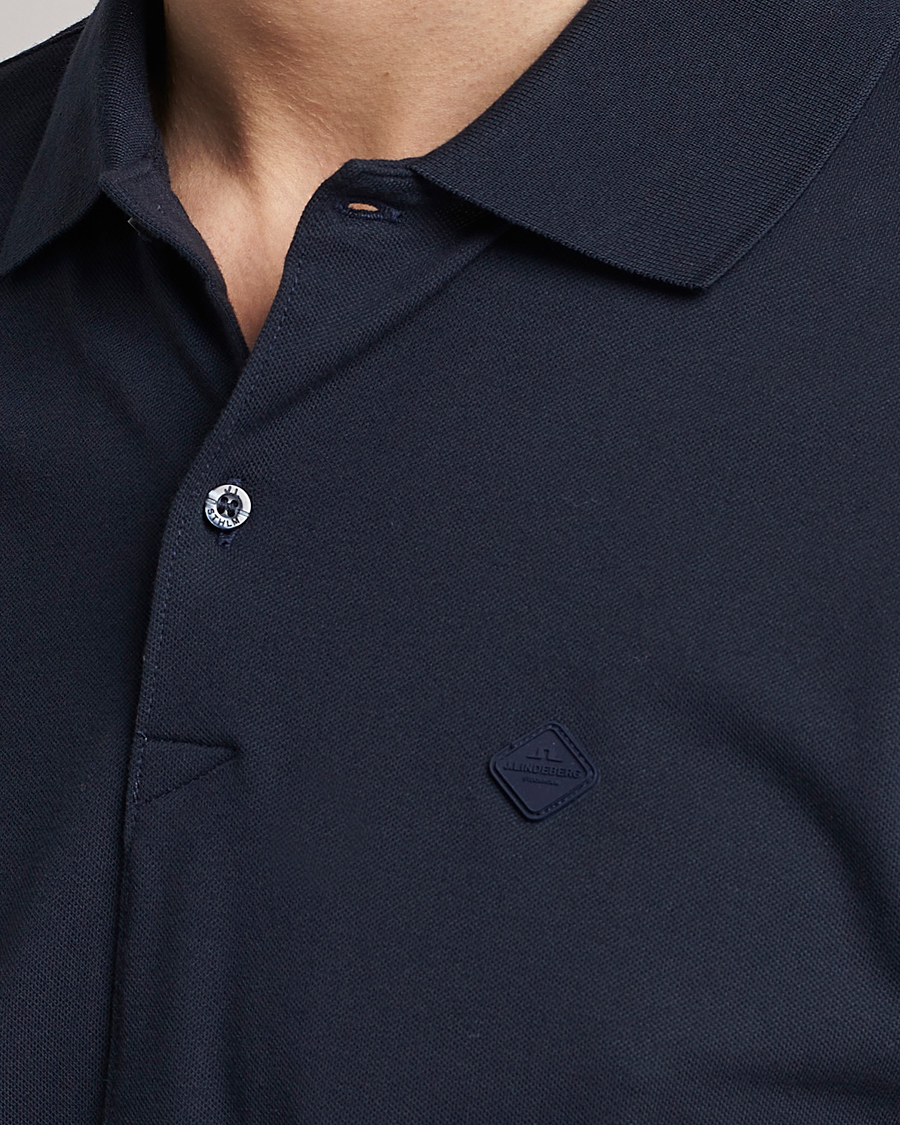 Herre | Polotrøjer | J.Lindeberg | Rubi Slim Fit Polo Navy