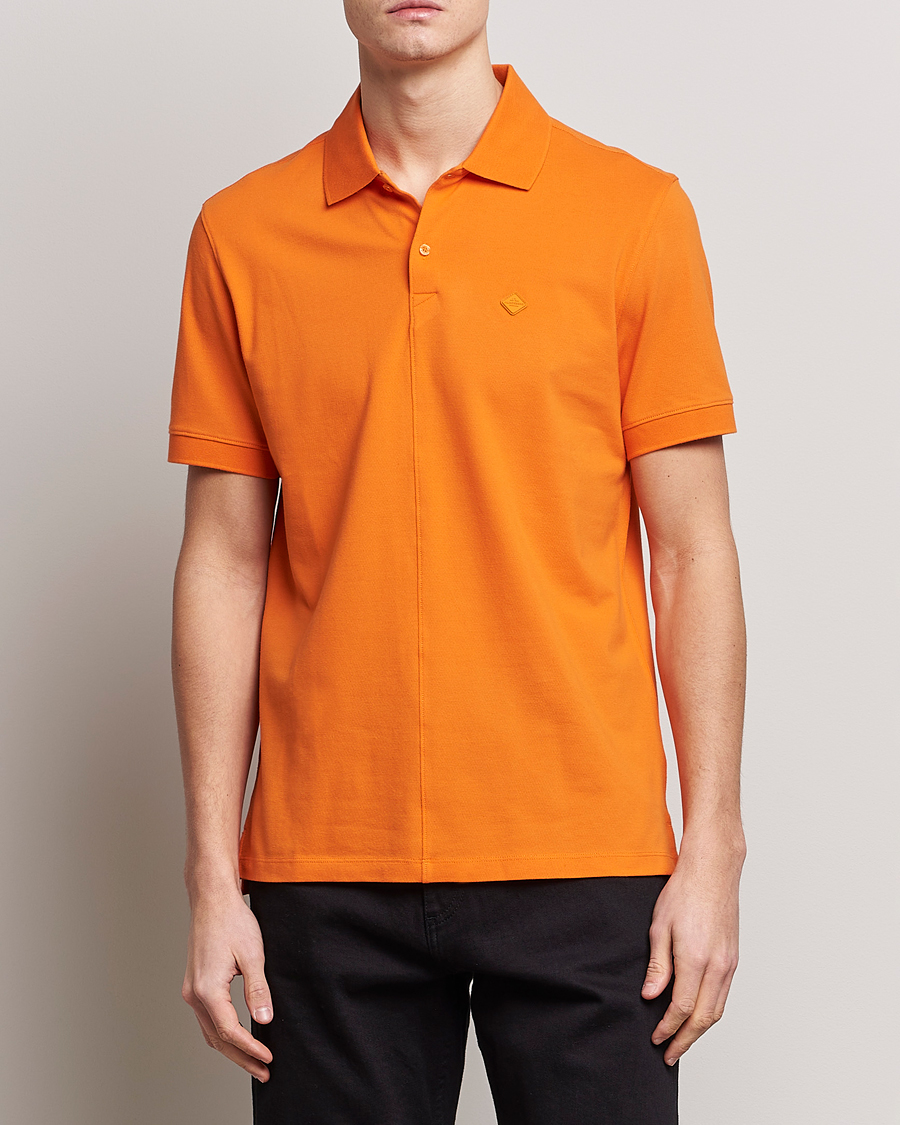 Herre | Polotrøjer | J.Lindeberg | Rubi Slim Fit Polo Russet Orange