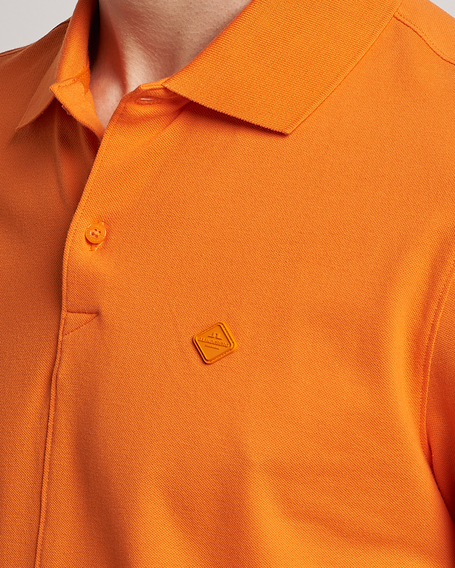 Herre | Polotrøjer | J.Lindeberg | Rubi Slim Fit Polo Russet Orange