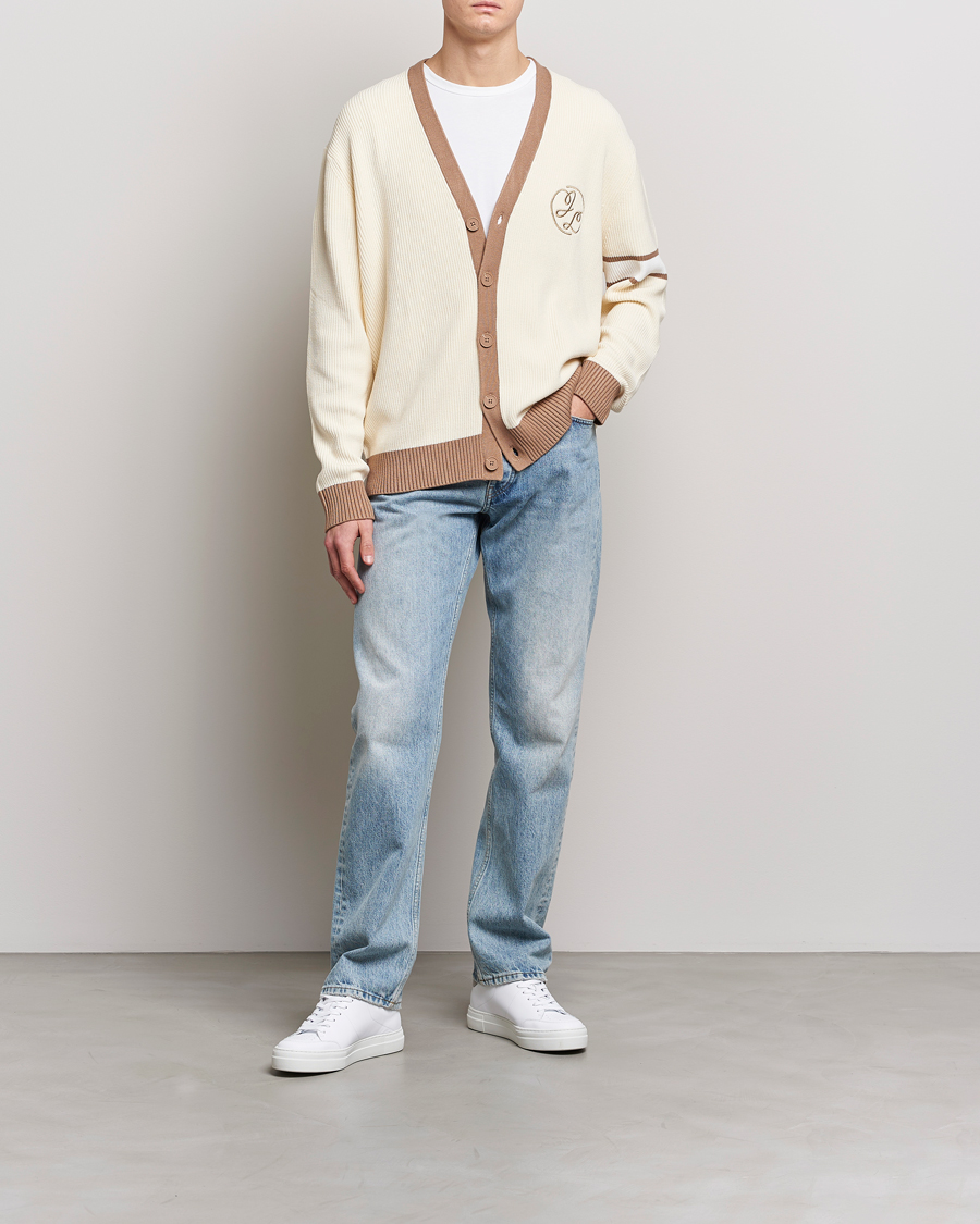 Herre | Trøjer | J.Lindeberg | Gerard Jacquard Cardigan Turtledove